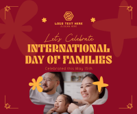 Modern International Day of Families Facebook Post Design