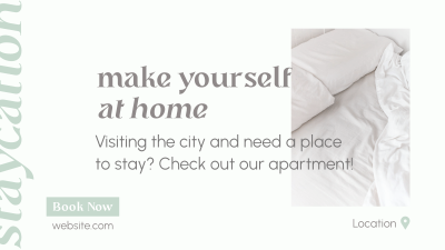 Bed and Breakfast Staycation Facebook event cover Image Preview