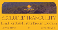 Modern Nostalgia Land For Sale Facebook Ad Design