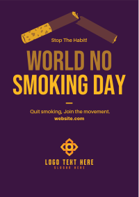World No Smoking Day Flyer Image Preview