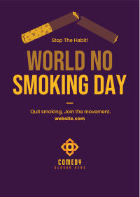 World No Smoking Day Flyer Image Preview