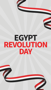 Egypt Revolution Day Instagram story Image Preview
