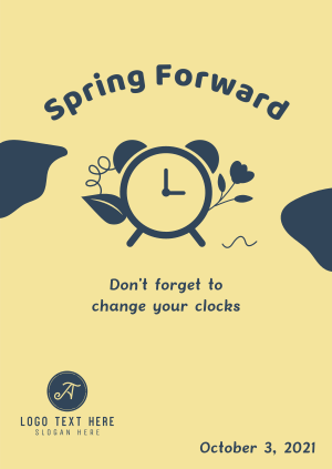 Change your Clocks Poster