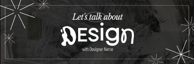 Minimalist Design Seminar Twitter header (cover) Image Preview