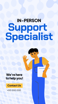 Tech Support Specialist Video Image Preview