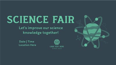 Science Fair Event Facebook event cover Image Preview