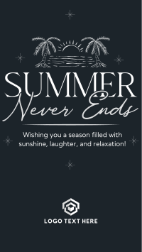 Summer Never Ends YouTube Short Image Preview