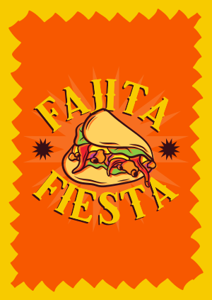 Fajita Fiesta Poster Image Preview