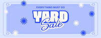 Minimalist Yard Sale Facebook Cover Image Preview