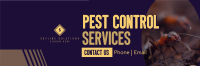 Pest Control Business Services Twitter Header Image Preview