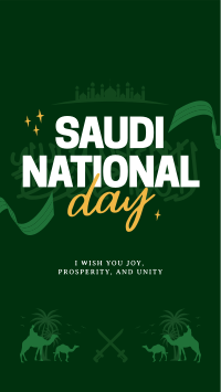 Saudi National Day Instagram reel Image Preview