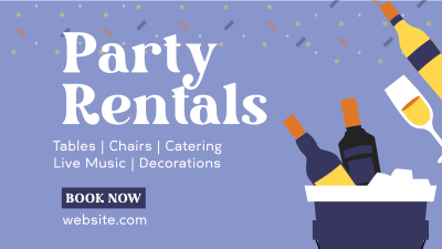 Party Services Facebook event cover Image Preview