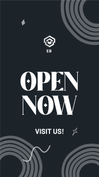 Organic Shapes Open Now TikTok video Image Preview