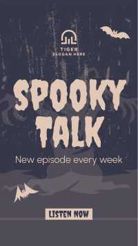 Spooky Talk Instagram story Image Preview