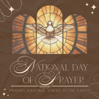 Elegant Day of Prayer Linkedin Post Image Preview