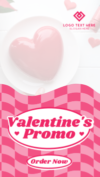 Retro Valentines Promo TikTok video Image Preview