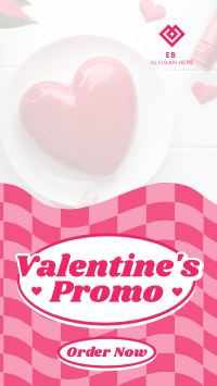 Retro Valentines Promo TikTok Video Image Preview