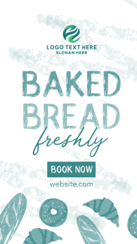 Freshly Baked Bread Daily TikTok Video Design
