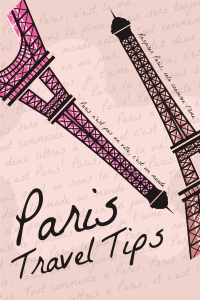 Paris Travel Tips Pinterest Pin Image Preview