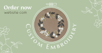 Custom Made Embroidery Facebook ad Image Preview