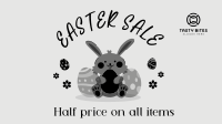 Easter Rabbit Sale Facebook Event Cover Image Preview