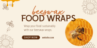 Beeswax Food Wraps Twitter Post Design