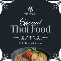 Special Thai Food Linkedin Post Preview