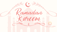 Ramadan Mosque Greeting Facebook event cover Image Preview