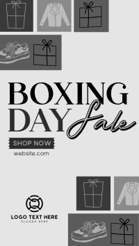 Boxing Day Super Sale YouTube Short Design