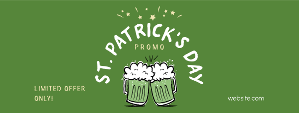 St. Patrick's Beer Facebook Cover Design Image Preview