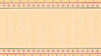 African Tribe Pattern Zoom Background Design