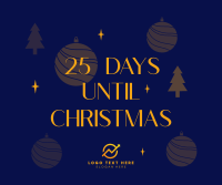 Cristmas Countdown Facebook post Image Preview