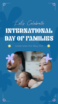 Modern International Day of Families YouTube Short Image Preview