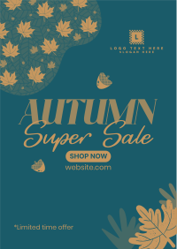 Autumn Season Sale Flyer Design