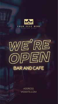 Bar Open YouTube short Image Preview