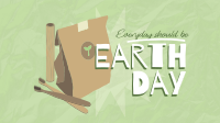 Everyday Earth Day Facebook Event Cover Design
