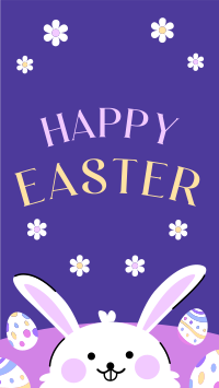 Egg-citing Easter Facebook Story Design