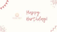 Happy Birthday Facebook Event Cover Design