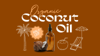 Organic Coconut Oil Facebook event cover Image Preview
