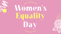 Equality For Women Facebook event cover Image Preview