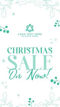 Decorative Christmas Sale Instagram Story Design