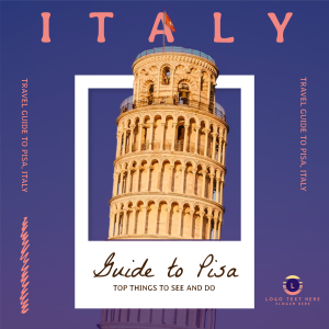 Guide to Pisa Instagram post Image Preview