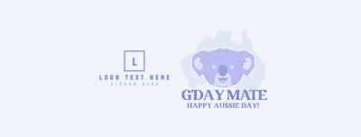 Happy Aussie Koala Facebook cover Image Preview