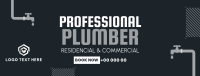 Professional Plumber Facebook Cover Image Preview