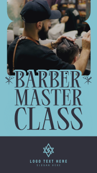 Retro Barber Masterclass Facebook story Image Preview