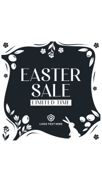 Blessed Easter Limited Sale Instagram Reel Design