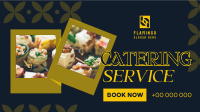 Catering Service Business Facebook Event Cover Design