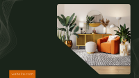 Modern Interior Zoom background Image Preview