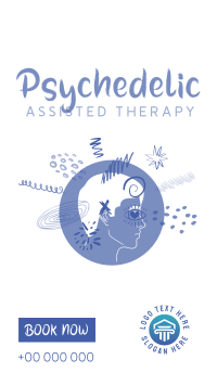 Psychedelic Assisted Therapy Instagram story Image Preview