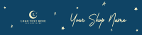 Enchanting Stars Etsy Banner Design